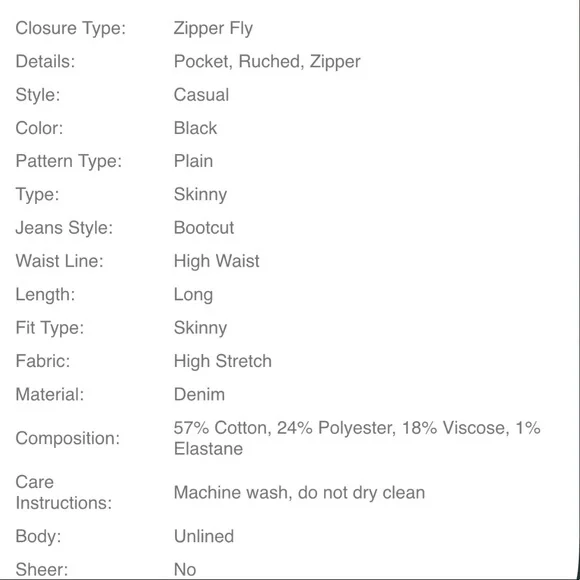 Stacked Fitted Jeans - Picture 4 of 4